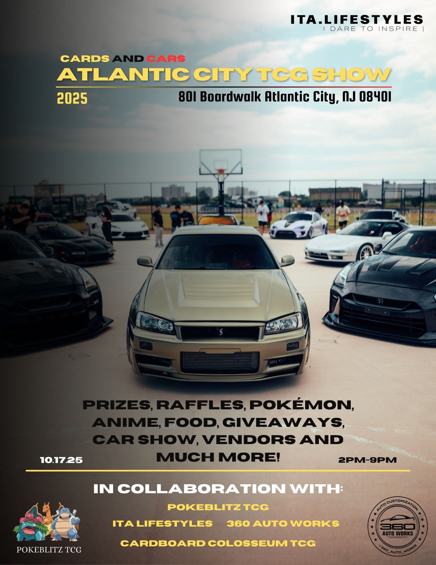 Atlantic City TCG Show - Cards and Cars General Admission