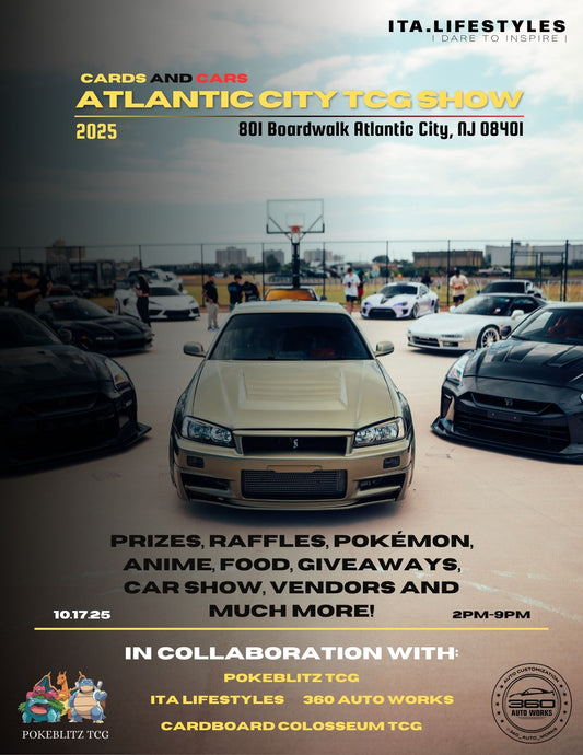 Atlantic City TCG Show - Cards and Cars General Admission